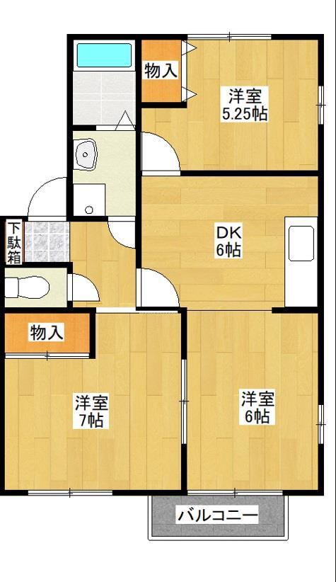 ムックの館ＦＵＪＩ　壱番館　弐番館　参番館の間取り