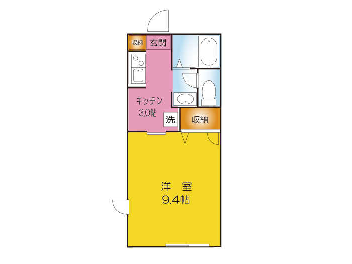 リヴェールAの間取り