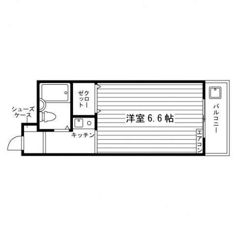 エルベ東山の間取り