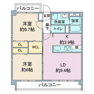 パピルスの間取り