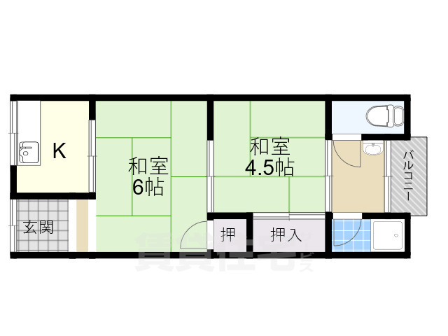 リバーサイド登町の間取り