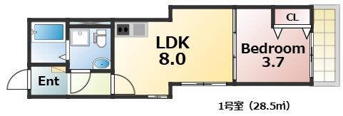 ＰＲＯＳＴの間取り