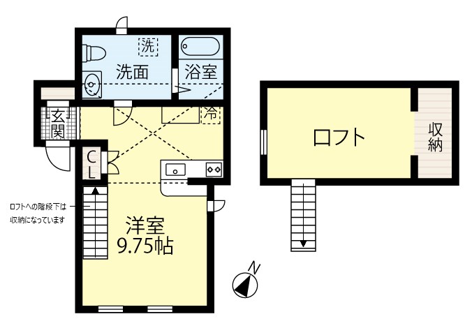 Leben’ｓ　Garden　Iの間取り