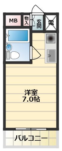 フェルティ・シャトー守口の間取り