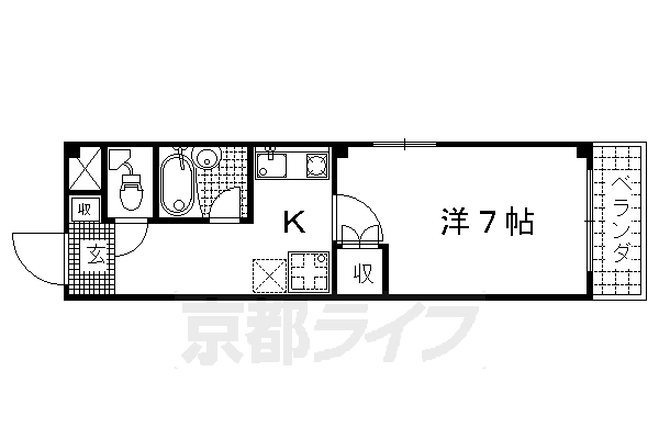 Ｓｔａｂｌｅ竹田久保の間取り