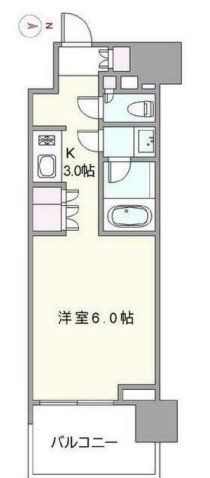 ライオンズ東京三ノ輪ミレスの間取り