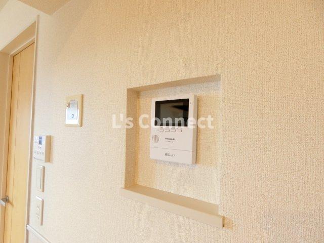 セキュリティ　突然の来客時もＴＶモニターホンでしっかり確認。