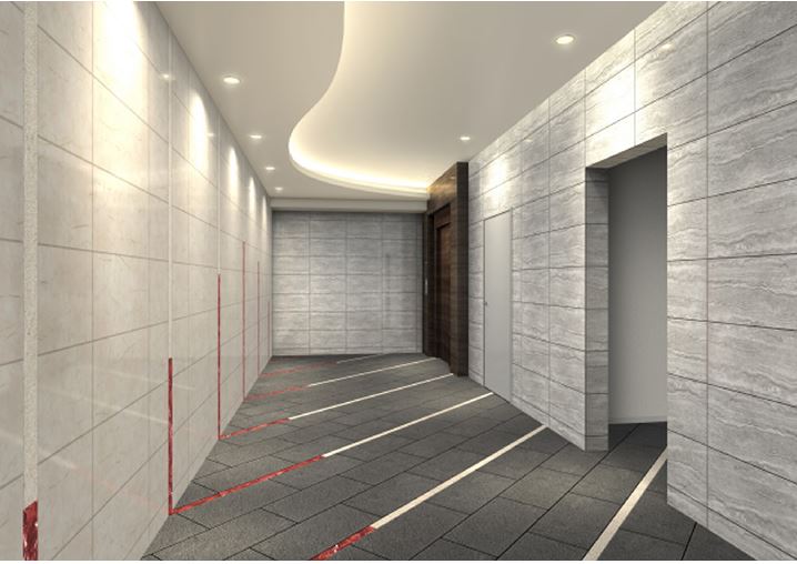 エントランス　清潔なエントランスです