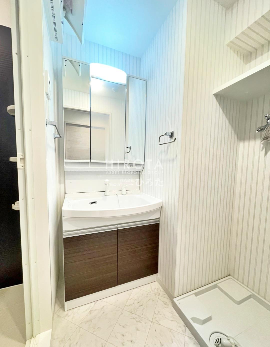 洗面設備　2階モデルルーム