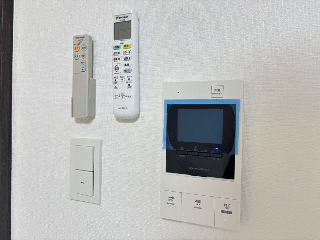 セキュリティ　※同間取り201号室参照写真☆モニター付きインターホン☆