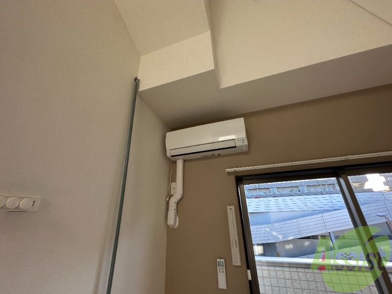 その他設備　エアコンが設置済みです。入居後すぐに使用できます。