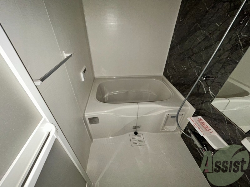 バス・シャワールーム　お風呂はゆったりと入るには充分な広さです。