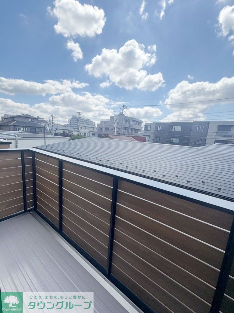 バルコニー　庭