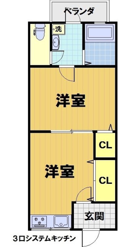 サンローラン久我ノ杜の間取り写真