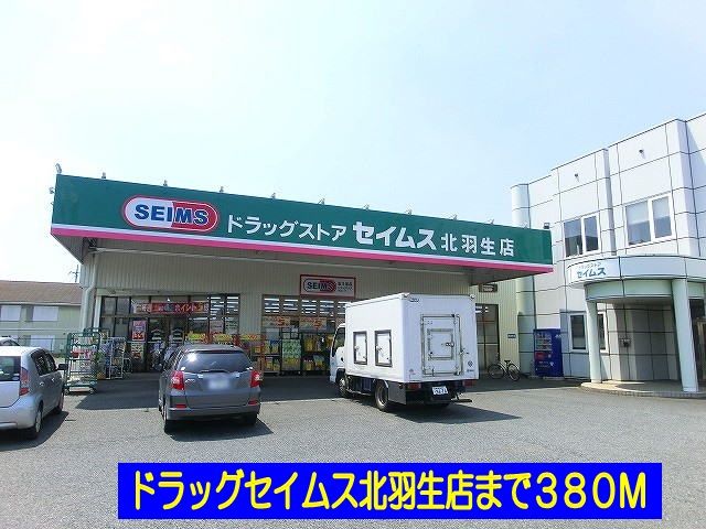 ドラックストア　ドラッグセイムス北羽生店（ドラッグストア）まで380m
