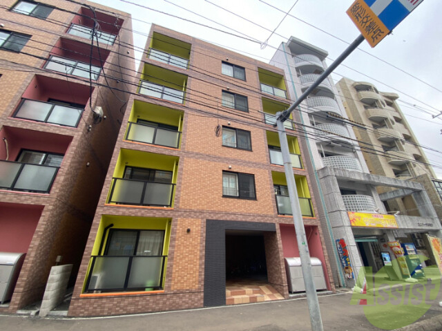 建物外観　札幌市中央区南６条西「グランスター９」
