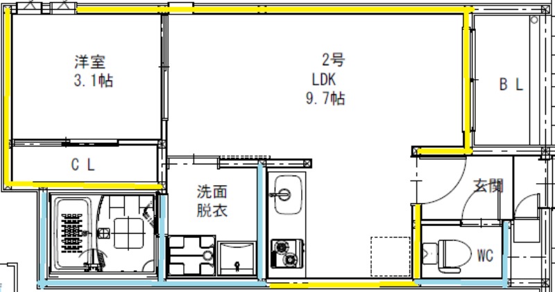 REGALEST SAVIORの間取り