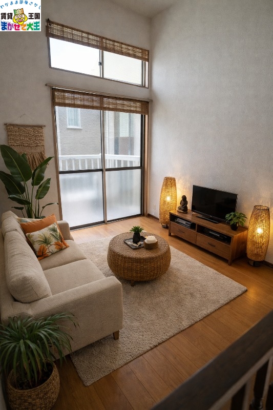 居室・リビング　家具はＣＧです