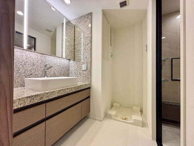 洗面設備　脱衣所