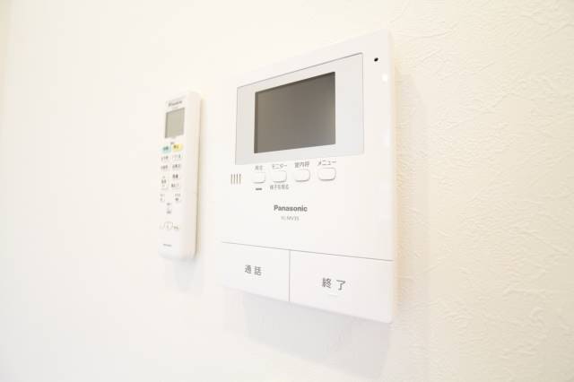 セキュリティ　ＴＶモニター付きで来客者も確認でき安心です。