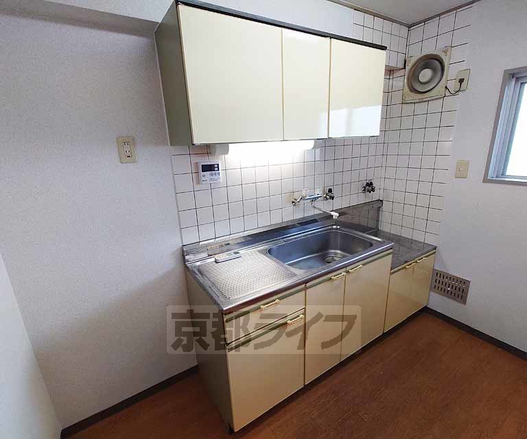 キッチン　ガスコンロ設置可