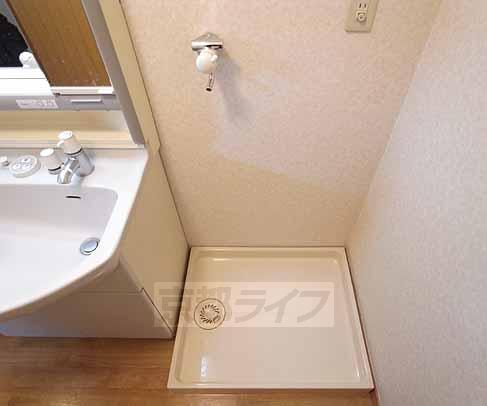 その他設備　洗濯機を置くスペースです。