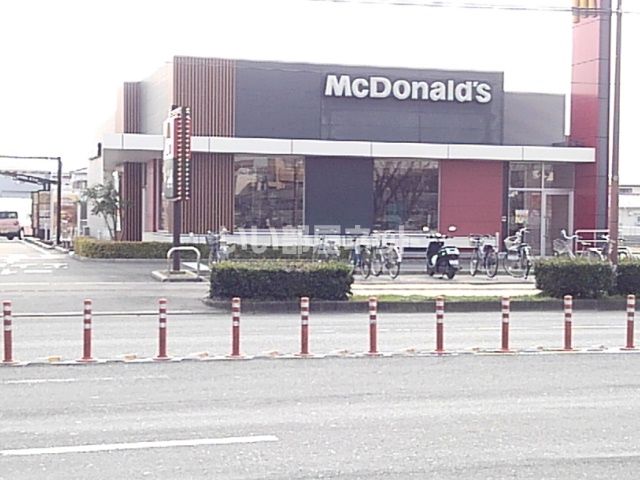 飲食店　マクドナルド 筑後店（飲食店）まで440m