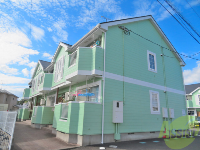 建物外観　岩沼市土ヶ崎４丁目（コーポクレストールIII）
