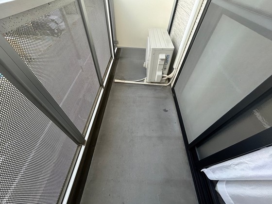 バルコニー　※別部屋の写真です