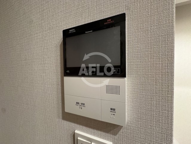 セキュリティ　ブランズタワー大阪本町　TVモニター付きインターホン
