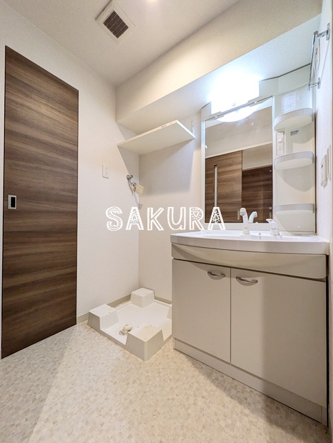 洗面設備　身支度に便利な洗面台♪