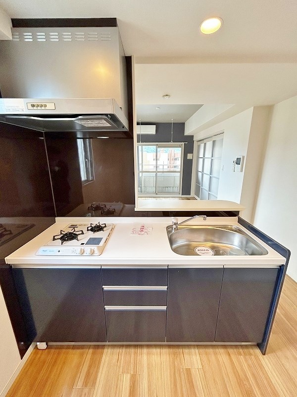 キッチン　★システムキッチン/２口コンロ★