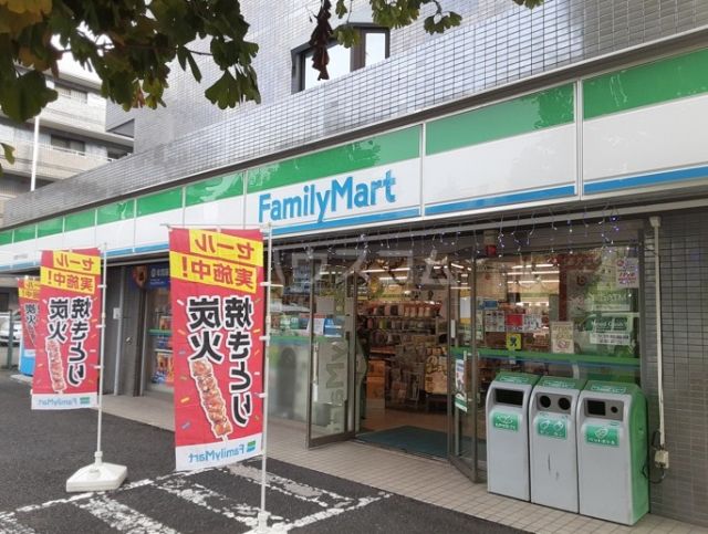 コンビニ　ファミリーマート　武蔵野中町新道店（コンビニ）まで589m