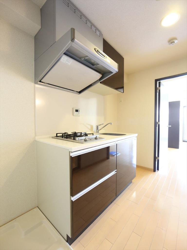 キッチン　システムキッチン　2口ガスコンロ