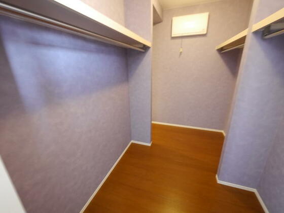 収納　ウォークインクローゼット