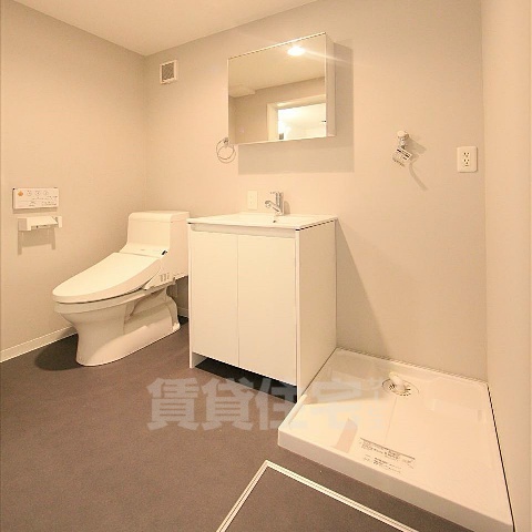 洗面設備　建築中の為イメージ