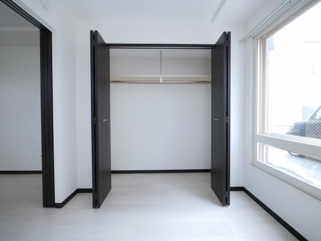 収納　収納量抜群のクローゼットです♪