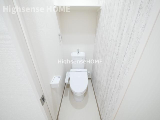 トイレ　清潔感のあるトイレです