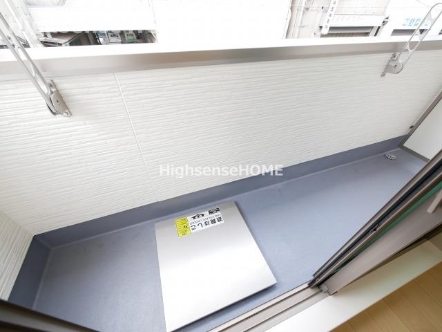 バルコニー　陽当たり良好なバルコニーです