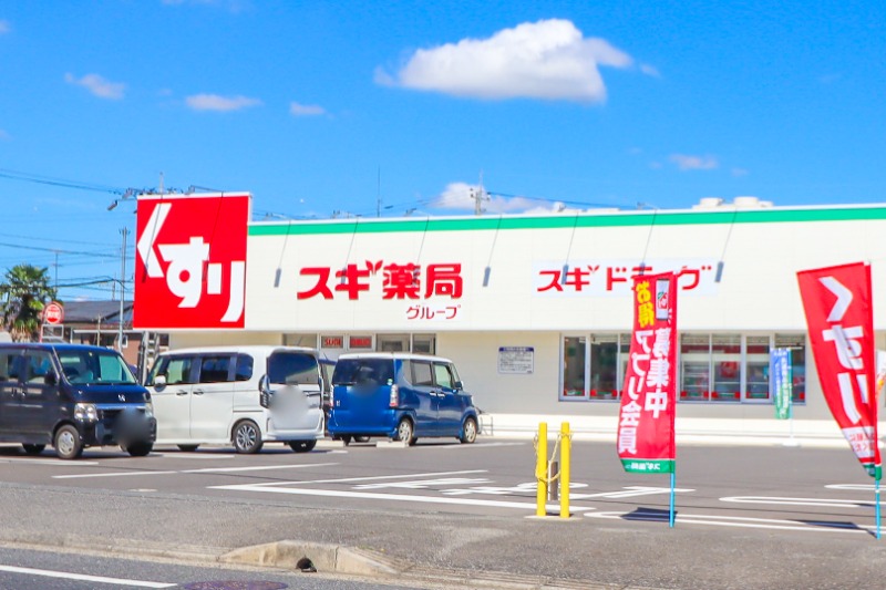 ドラックストア　スギドラッグ小山犬塚店（ドラッグストア）まで170m