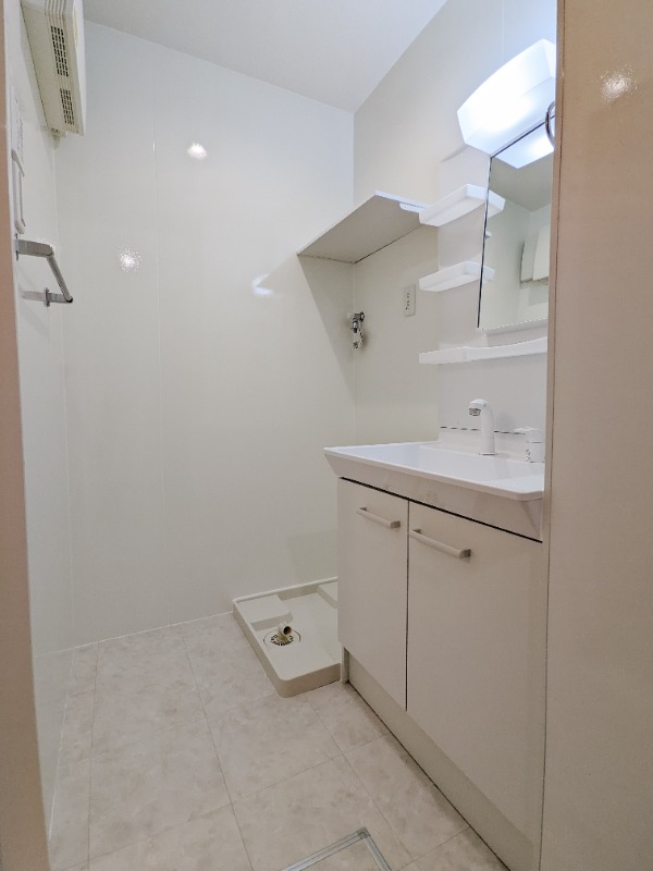 洗面設備　図面と現状に相違がある場合には現状を優先