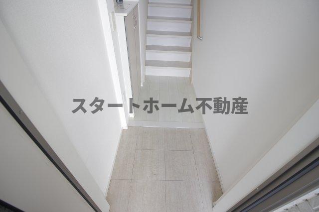 玄関　ゆったりとした玄関です