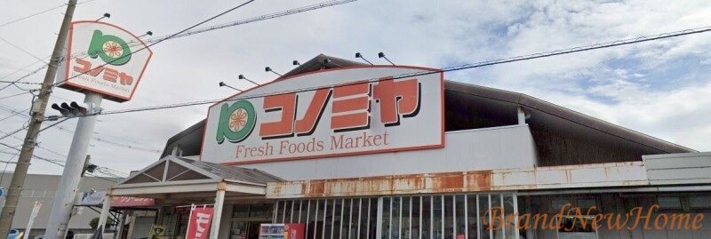 スーパー　コノミヤ浜寺石津店（スーパー）まで538m