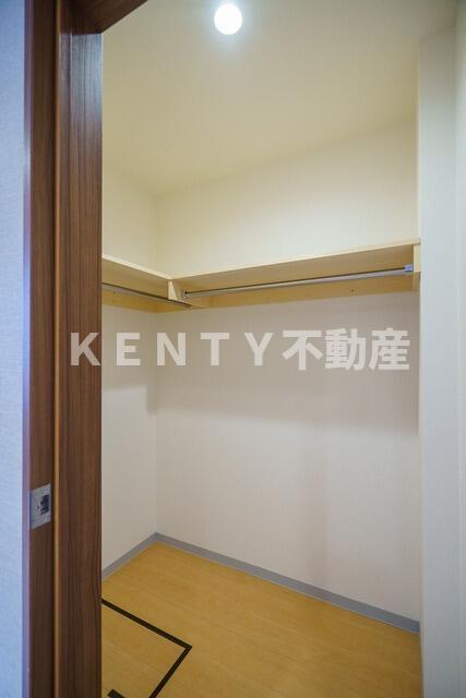 収納　収納があります