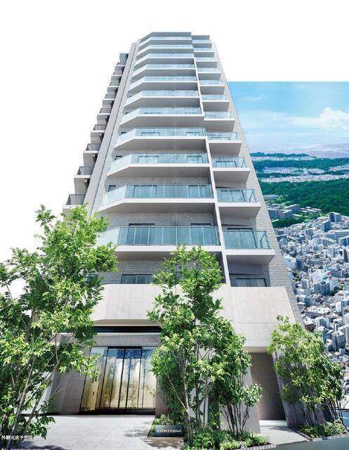 建物外観　外観タイル張りです