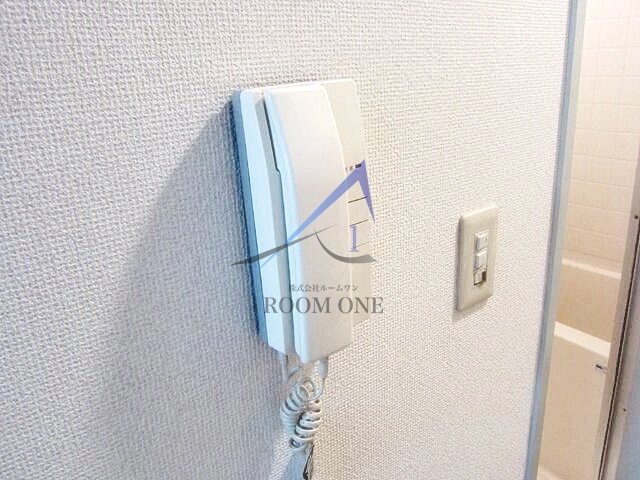 セキュリティ　インターホンです。