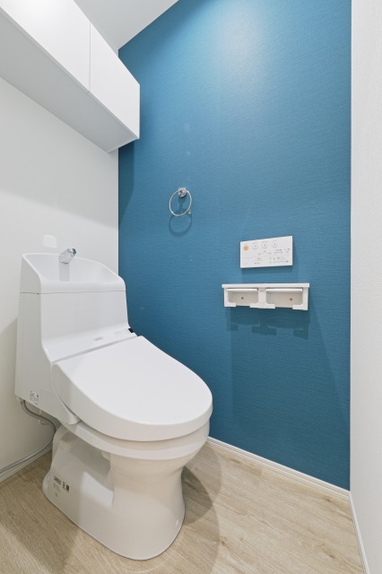 トイレ　ゆったりとした空間のトイレです