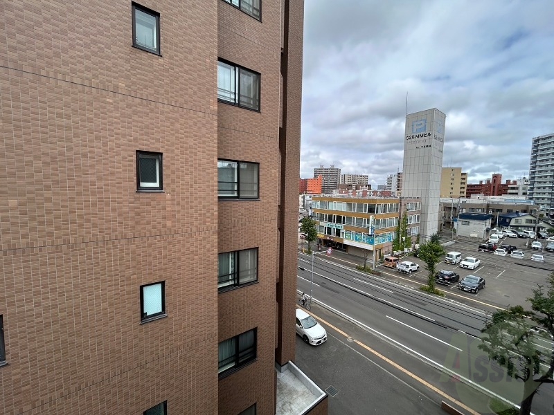 眺望　眺望です。建物はありますが風通しは良さそうです。