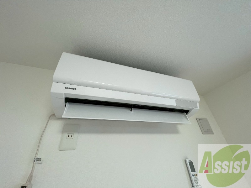 その他設備　エアコンがありますので夏でも快適に過ごせます！