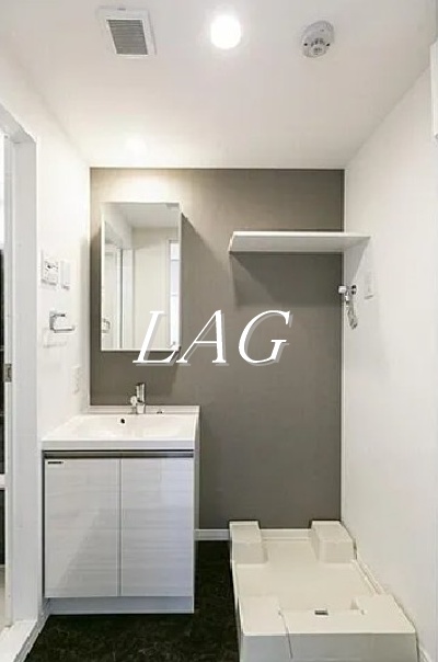 洗面設備　洗面台です。